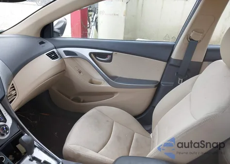 2012 Hyundai Elantra Gls из США, поврежденный, VIN 5NPDH4AE7CH093649